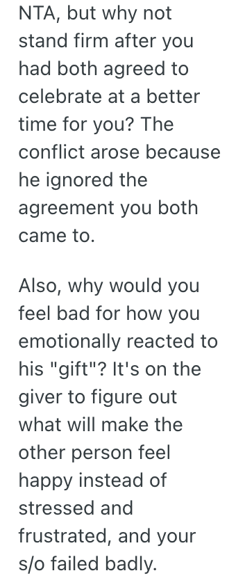 Screenshot 2025 07 15 at 9.59.35 AM Her Boyfriend Made Plans For Her Birthday, But She Told Him Shes Busy That Day And It Would Be Hard To Get Away From Work